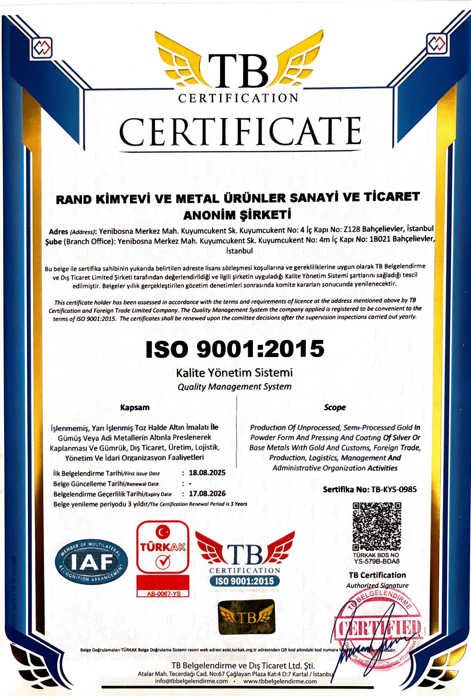 iso9001